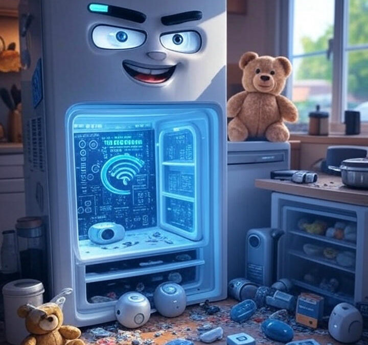 Weekly Unsolicited IT Advice: Is Your Smart Fridge Planning a Coup? Cybersecurity for Your Nosy Gadgets